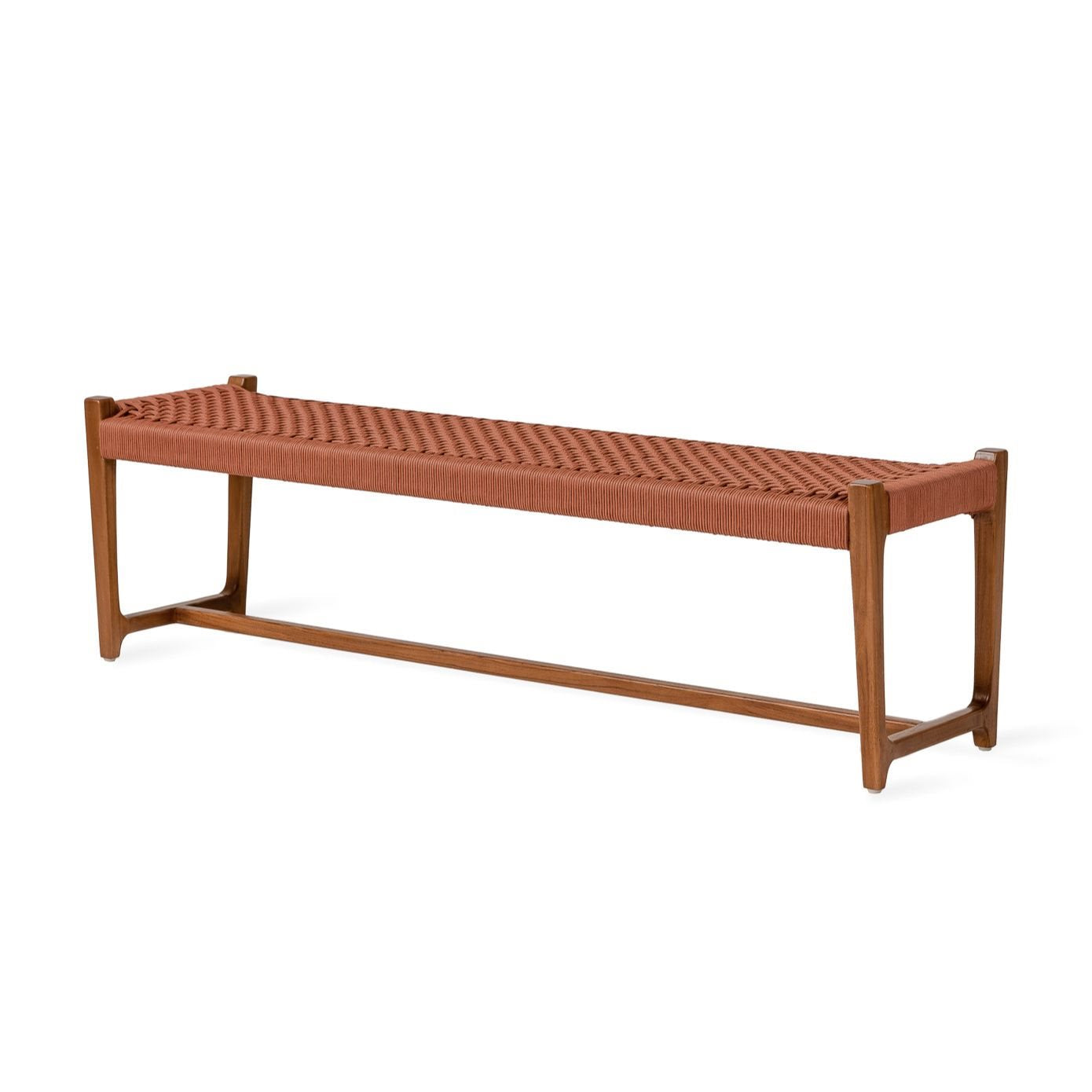 Kuwana Outdoor Bench Cinnamon Weave 160cm Amber