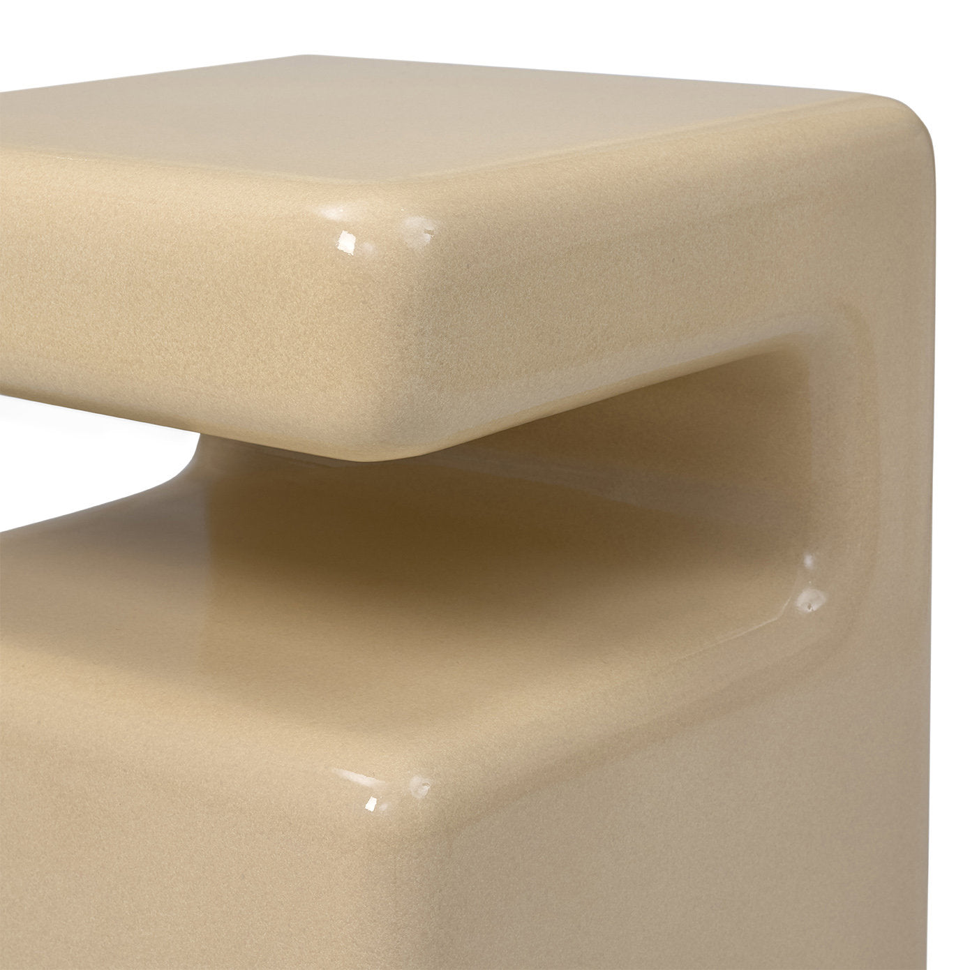 Takamu Side Table Frothy Gloss
