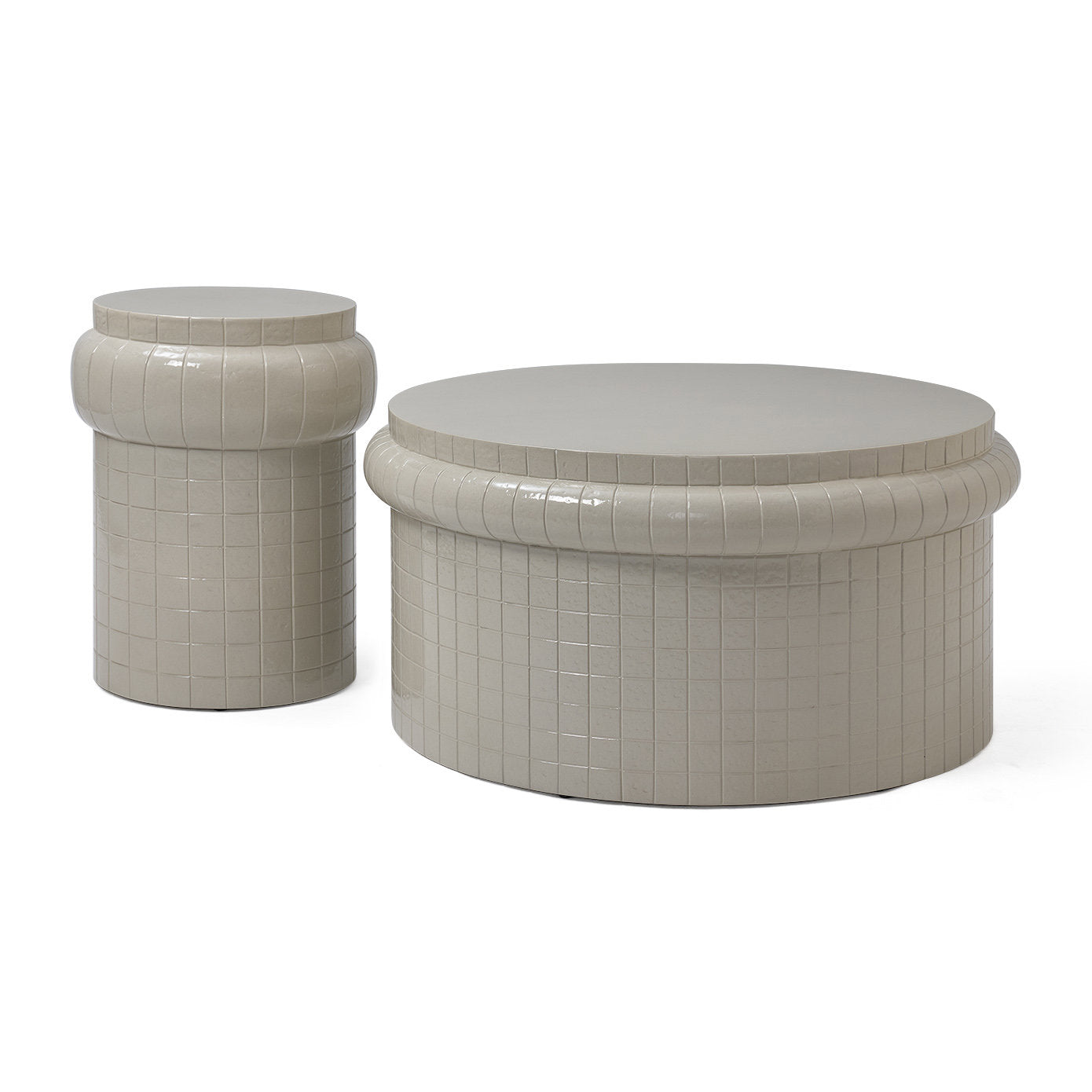 Mihara Side Table Dove