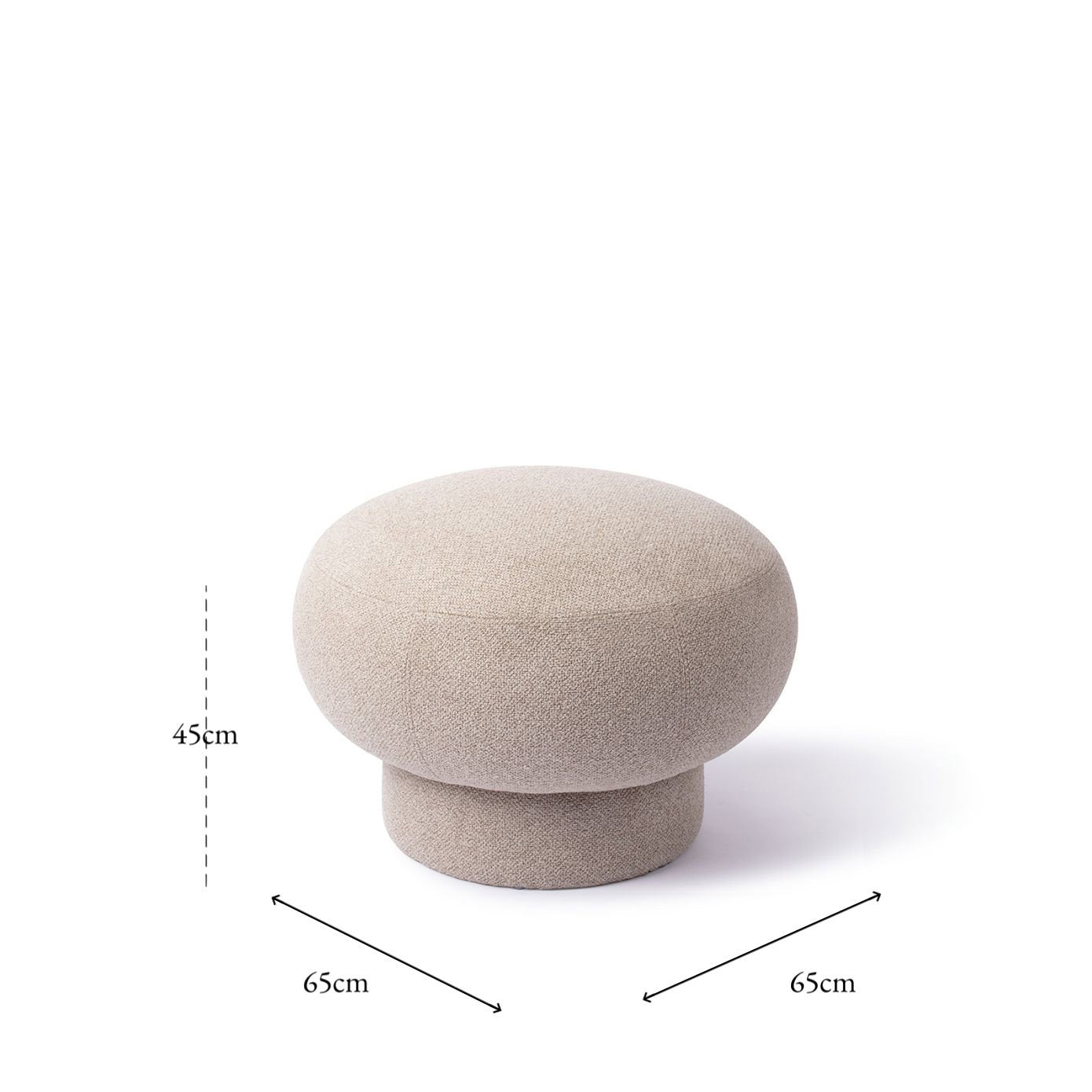 Anoo Ottoman Soft Sands