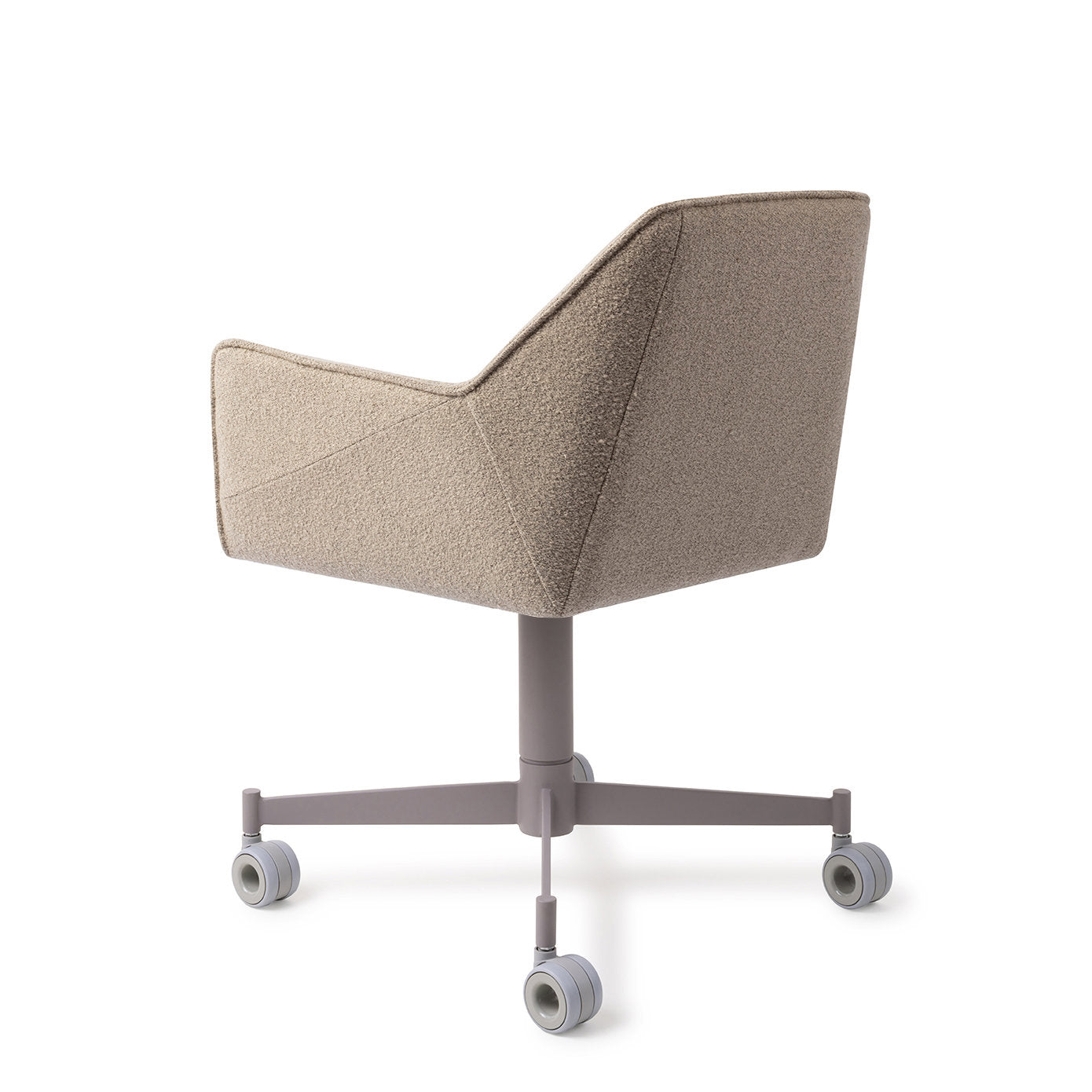 Tome Dining Chair Great Greige Caster Grey