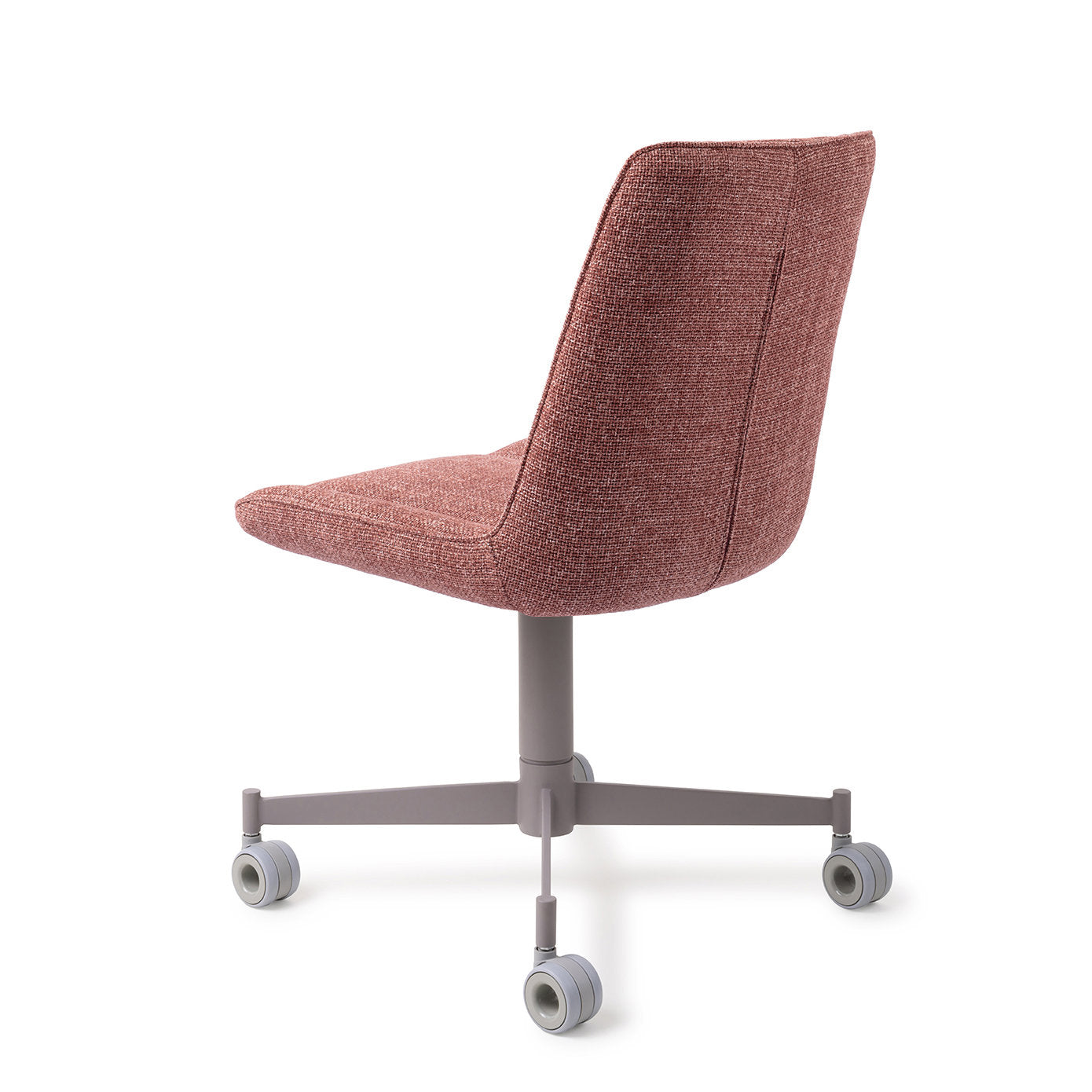 Umedo Dining Chair Scarlet Grain Caster Grey