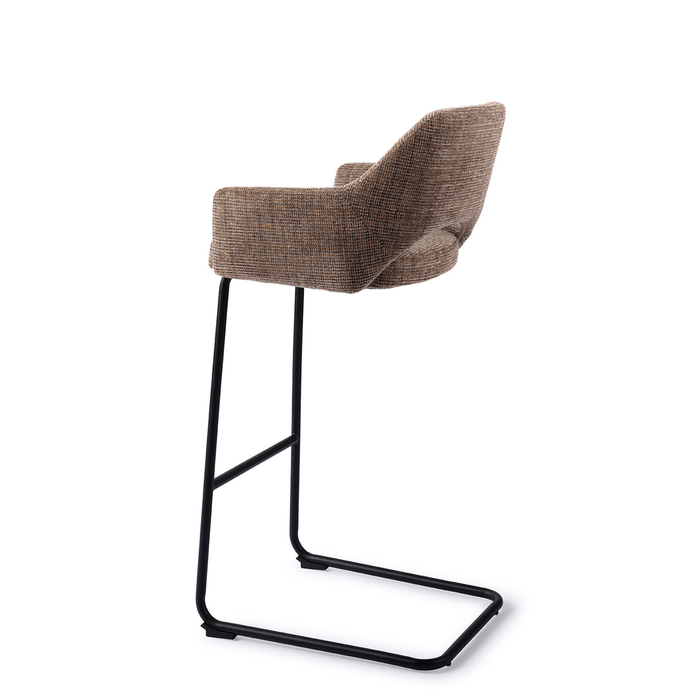 Yanai Bar Chair Checked Chestnut Arch Bar (75 cm)