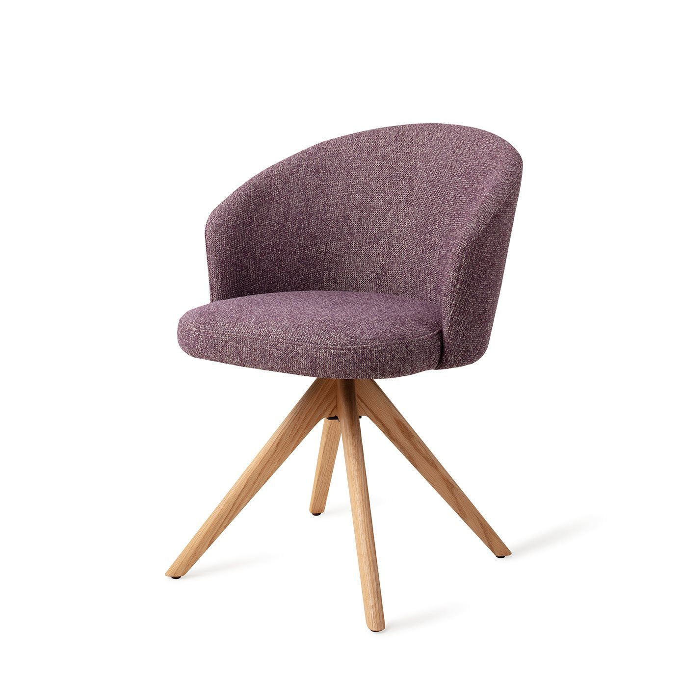 Niimi Dining Chair Perfect Plum Revolve Natural