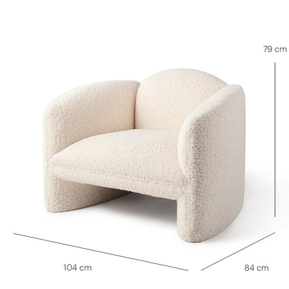 Nachii Accent Chair Plush Wheat