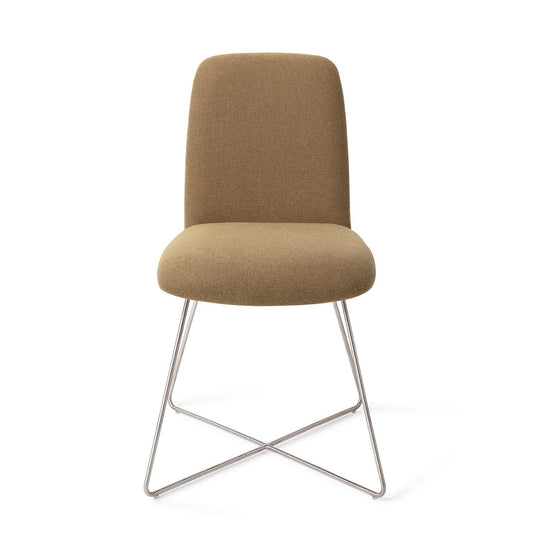 Taiwa Dining Chair Willow Cross Steel