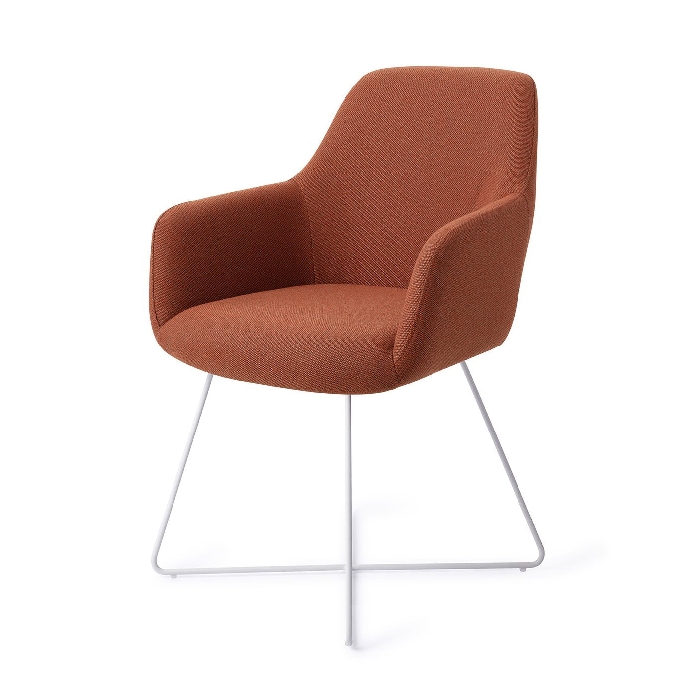 Hiroo Dining Chair Hearth Harmony Cross White