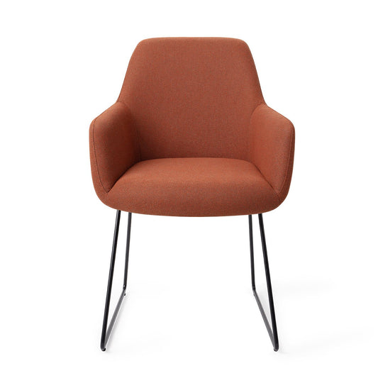 Hiroo Dining Chair Hearth Harmony Slide Black