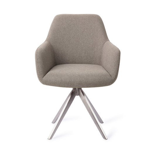 Hiroo Dining Chair Foggy Fusion Turn Steel