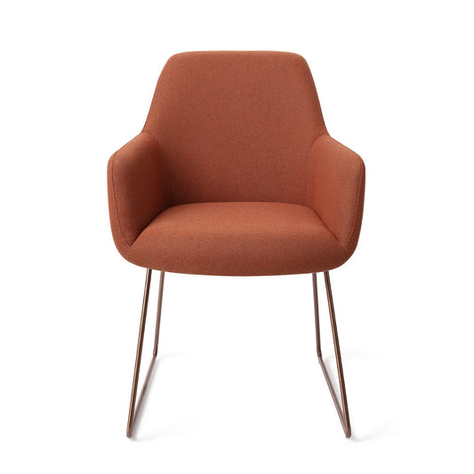 Hiroo Dining Chair Hearth Harmony Slide Rose