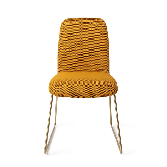 Taiwa Dining Chair Groovy Garam Slide Gold