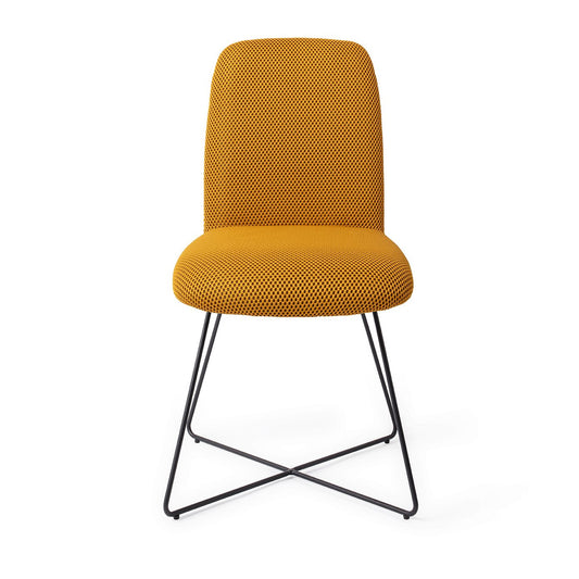 Taiwa Dining Chair Groovy Garam Cross Black