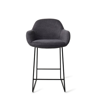 Kushi Bar Chair Black-Out Slide Counter (65 cm)