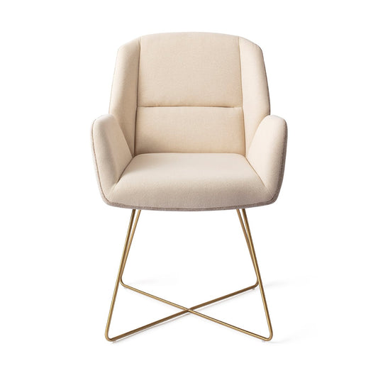 Myoko Dining Chair Sandy Hill Cross Gold
