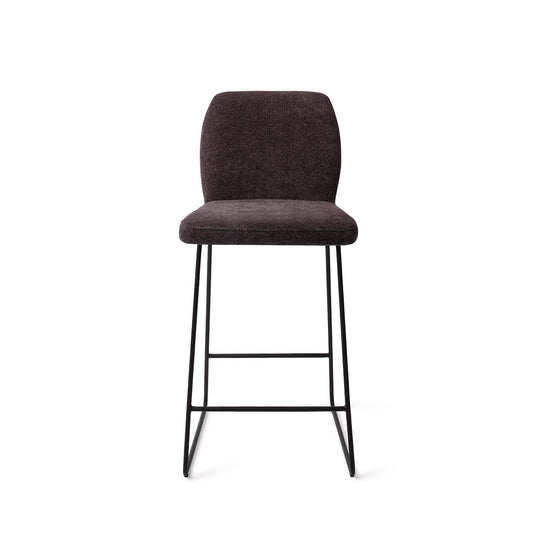 Ikata Bar Chair Almost Black Slide Counter (65 cm)