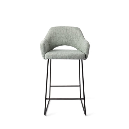 Yanai Bar Chair Soft Sage Slide Counter (65 cm)