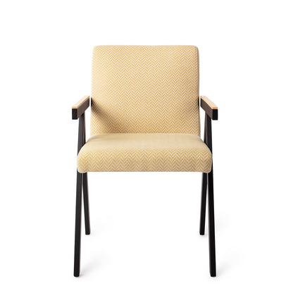 Omuta Dining Chair Sunrise Chevron