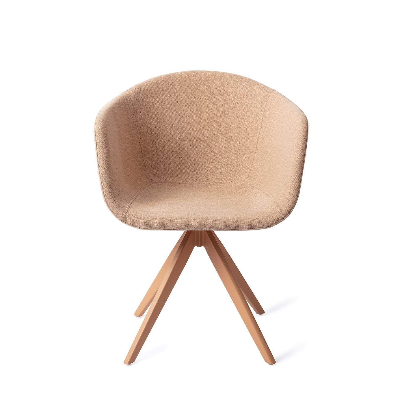 Yuni Dining Chair Barely Blush Turn Peach