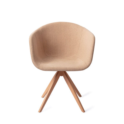 Yuni Dining Chair Barely Blush Turn Peach