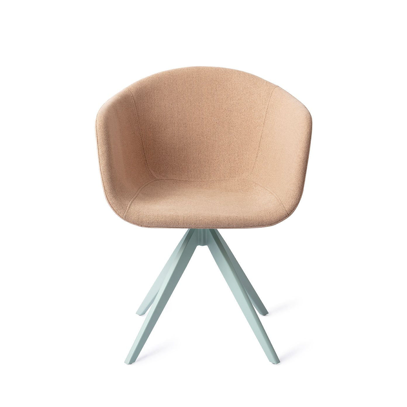Yuni Dining Chair Barely Blush Turn Mint