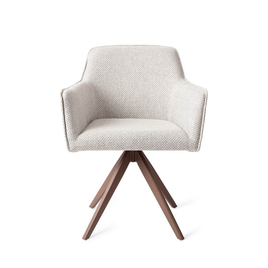 Hofu Dining Chair Checkers Charm Turn Brown