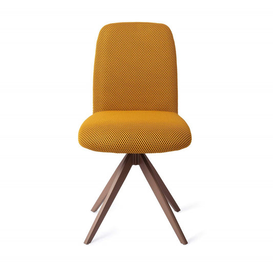Taiwa Dining Chair Groovy Garam Turn Brown