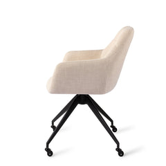 Noto Dining Chair Overnight Oats Glide Black