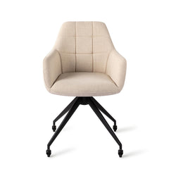 Noto Dining Chair Overnight Oats Glide Black