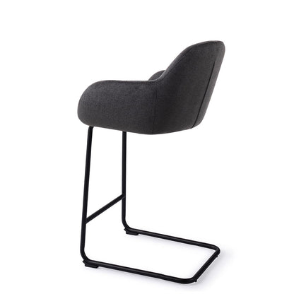 Kushi Bar Chair Black-Out Arch Counter (65 cm)