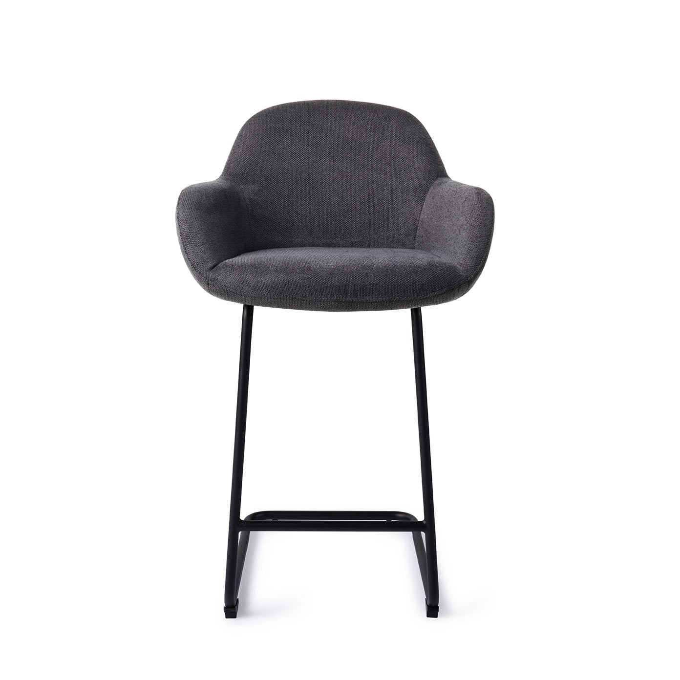 Kushi Bar Chair Black-Out Arch Counter (65 cm)