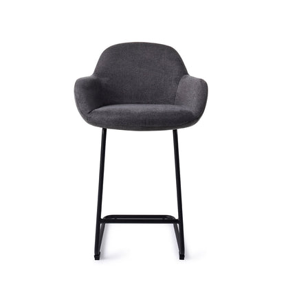 Kushi Bar Chair Black-Out Arch Counter (65 cm)