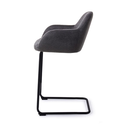 Kushi Bar Chair Black-Out Arch Counter (65 cm)