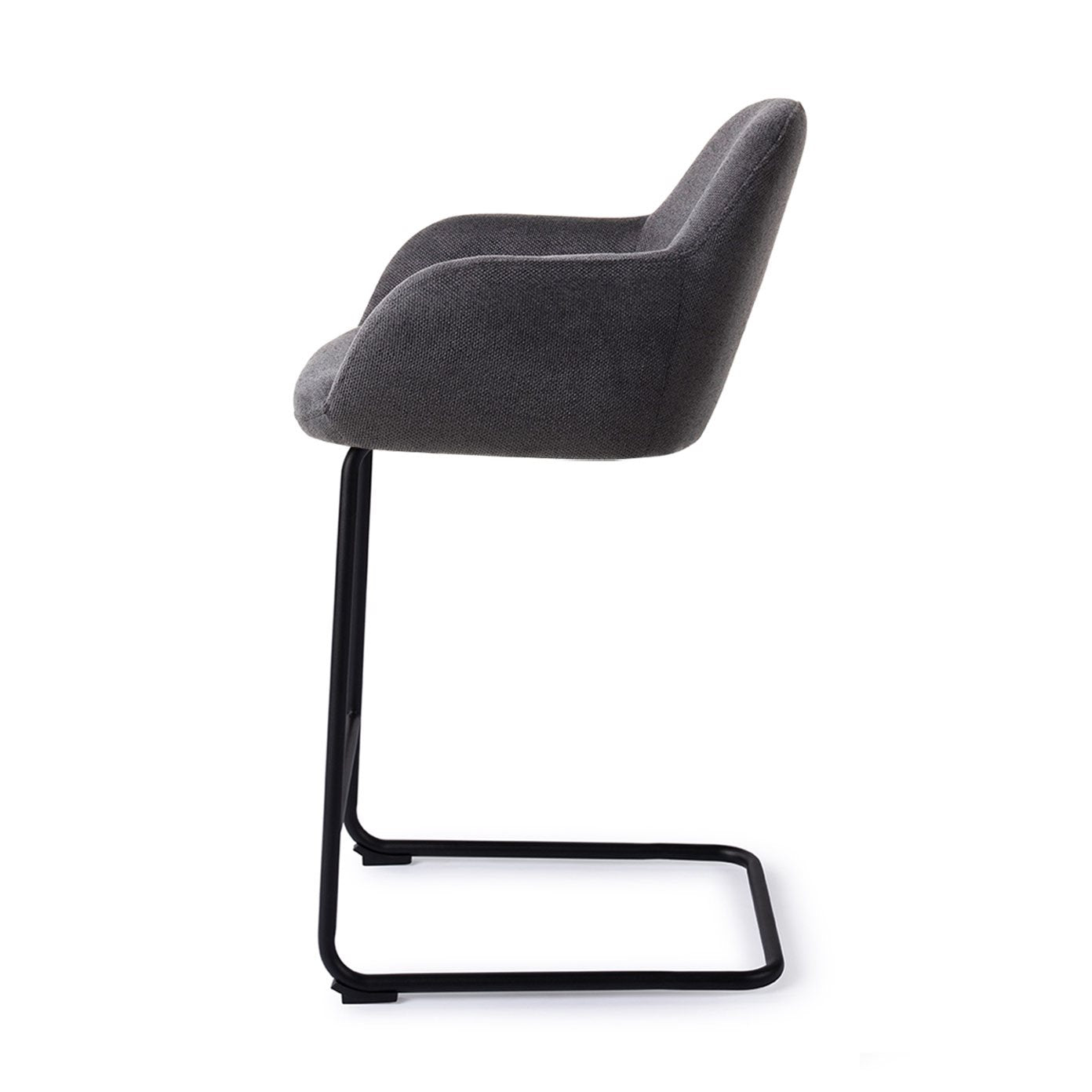 Kushi Bar Chair Black-Out Arch Counter (65 cm)