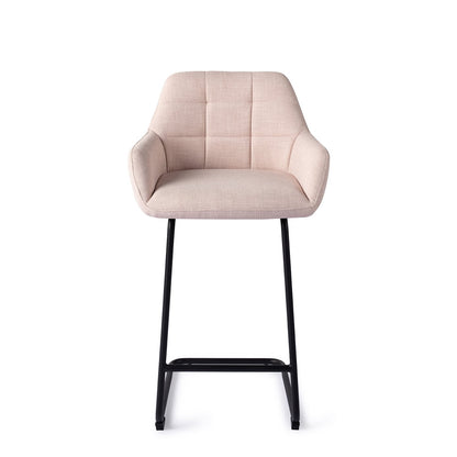 Noto Bar Chair Petal Pink Arch Counter (65 cm)