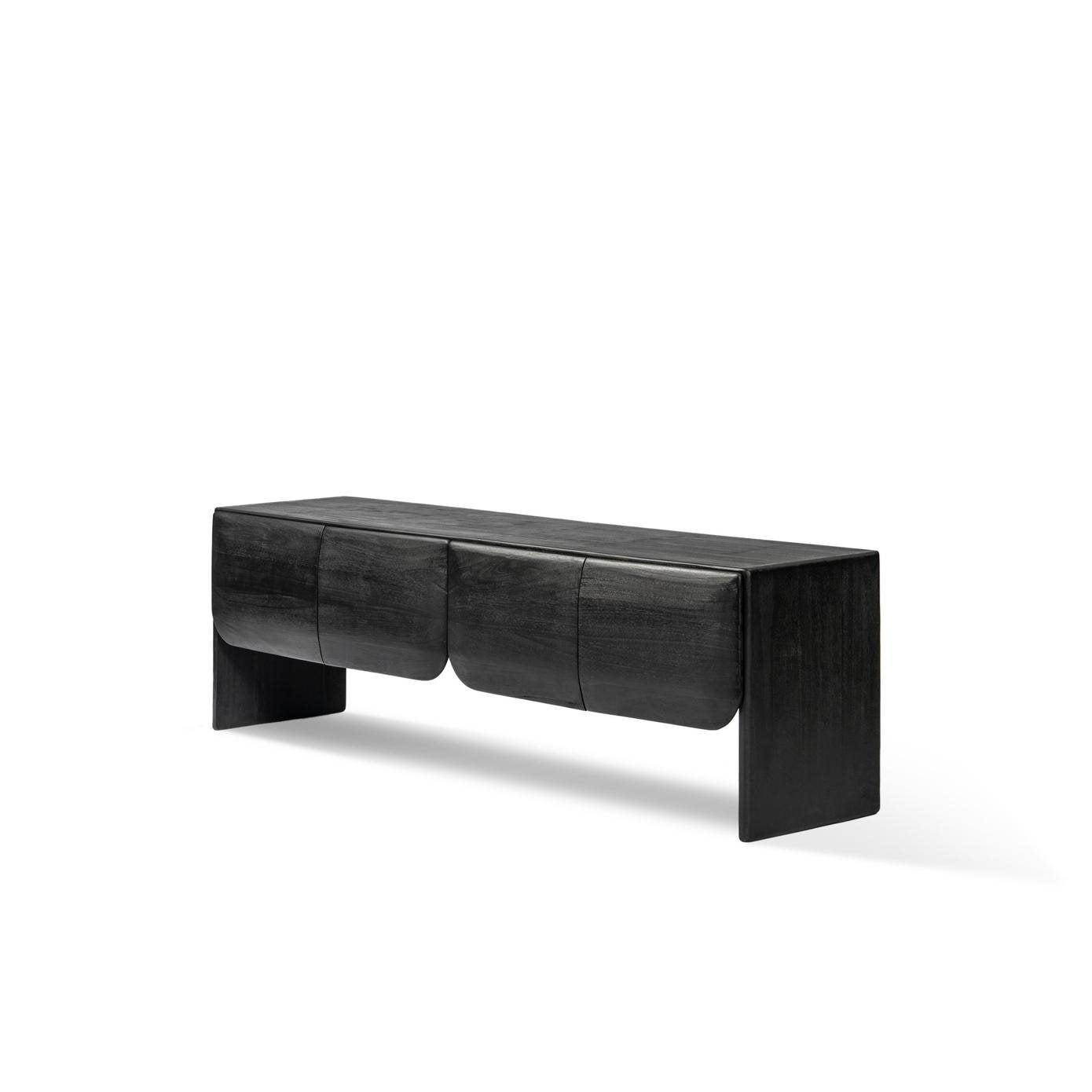Mehamn TV Stand Black