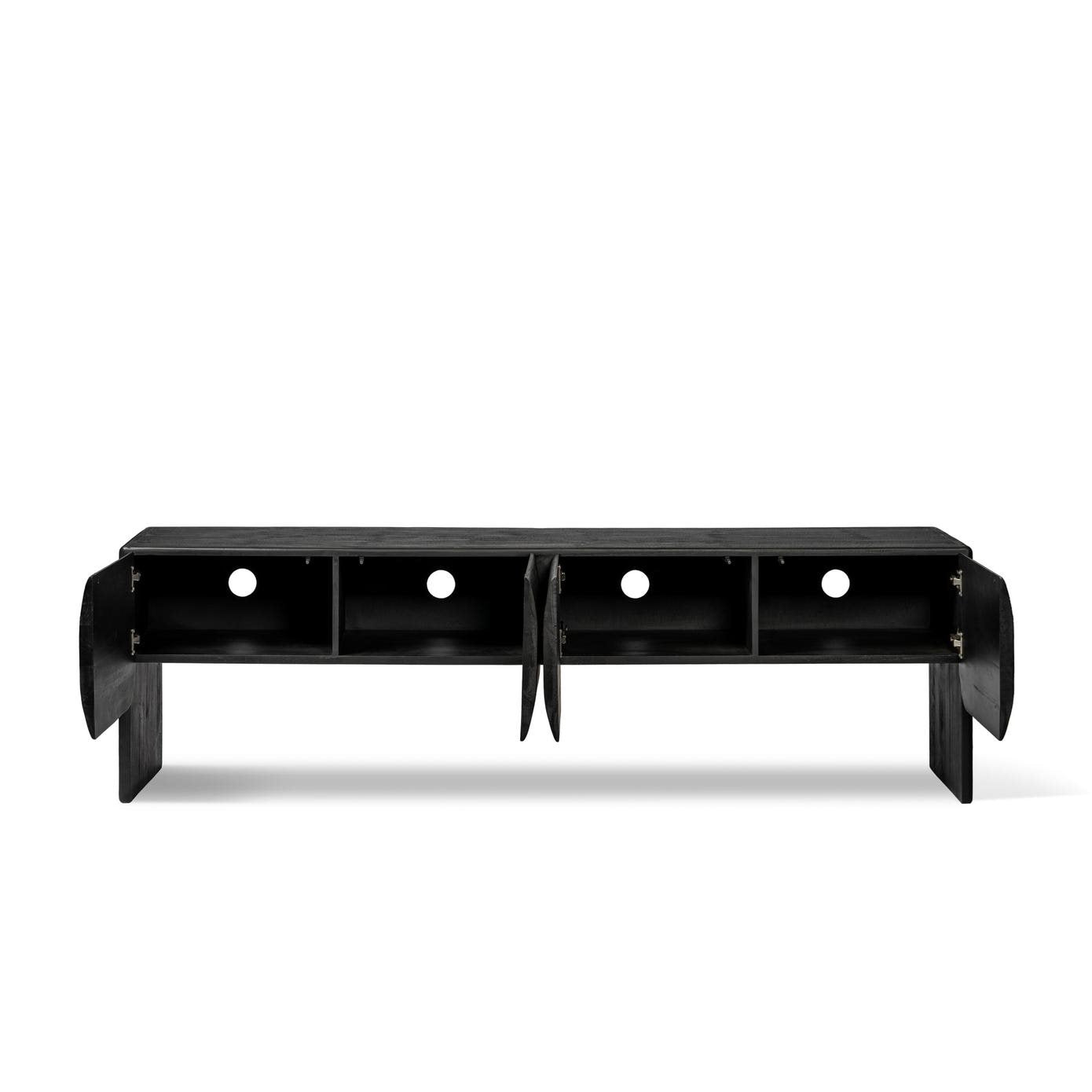 Mehamn TV Stand Black