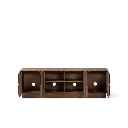 Sirkka TV Stand Natural TV Stand 4 Door