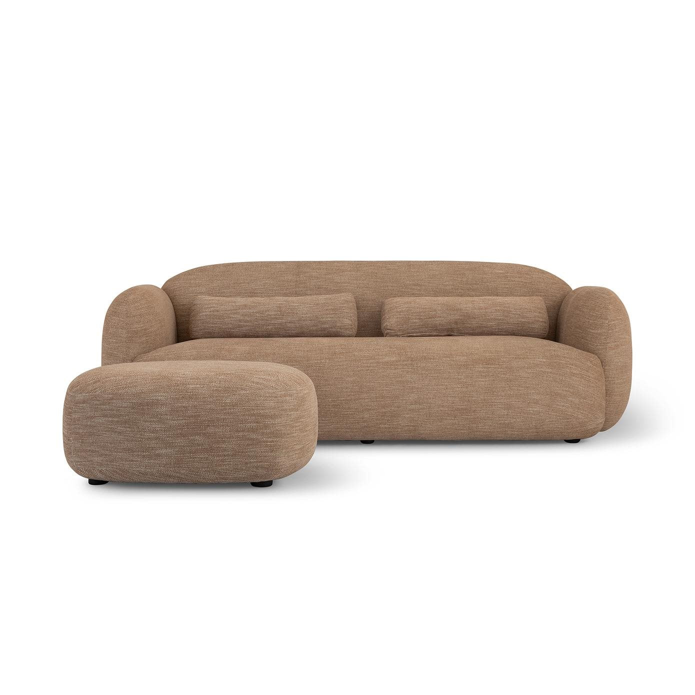 Luusar Sofa Brown 3 Seater