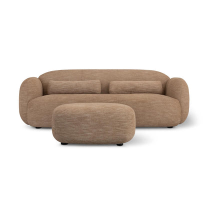 Luusar Sofa Brown 3 Seater
