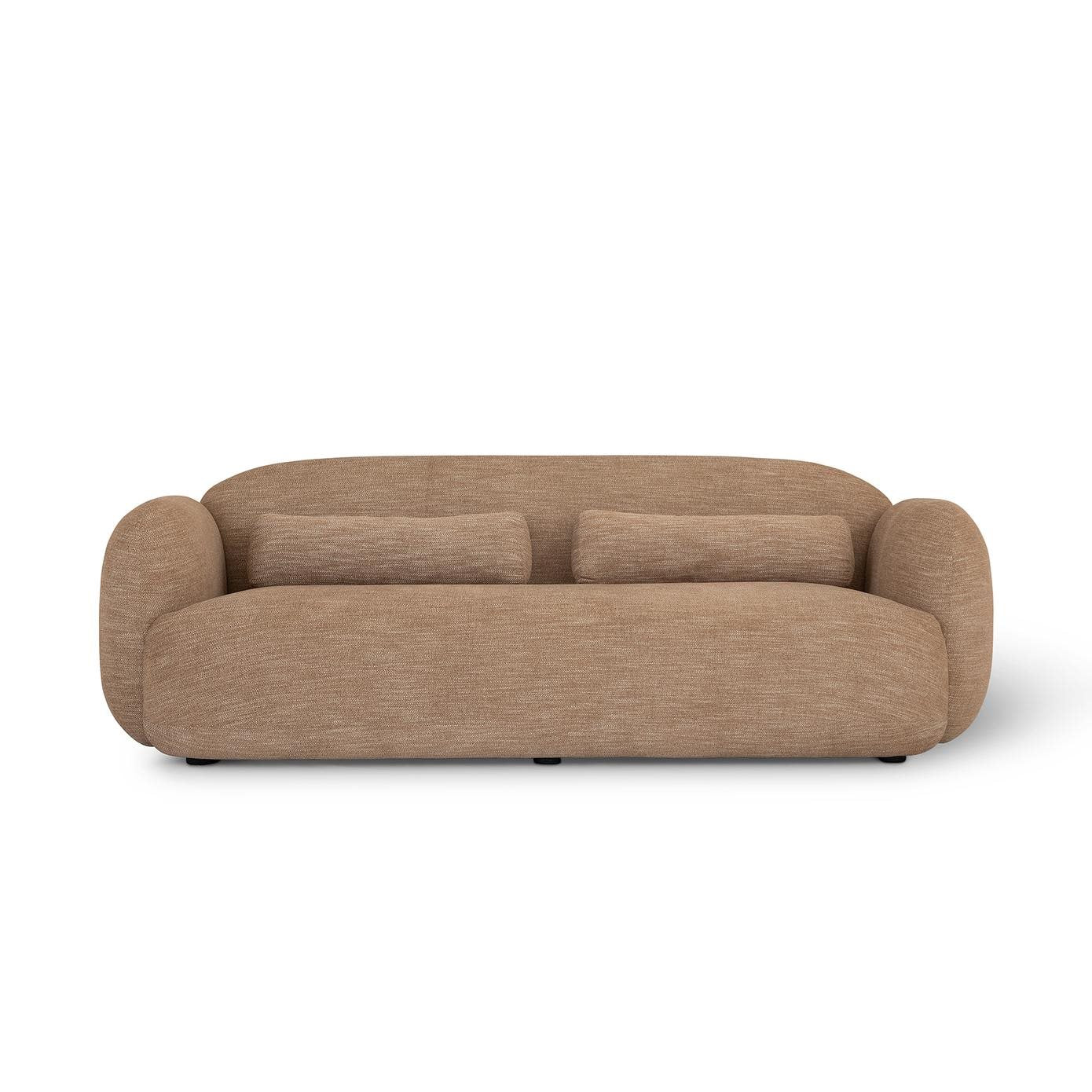Luusar Sofa Brown 3 Seater