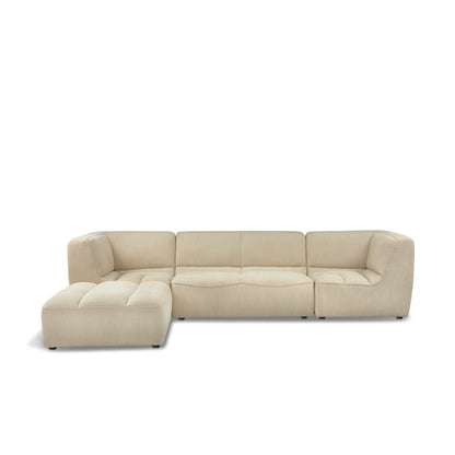 Muonist Sofa Ecru Combi 2 Left