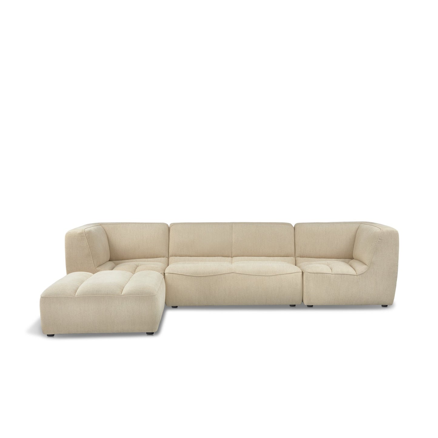 Muonist Sofa Ecru Combi 2 Left
