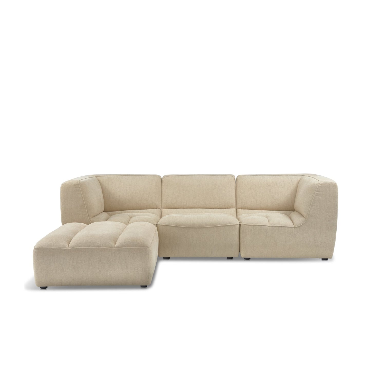 Muonist Sofa Ecru Combi 6 Left