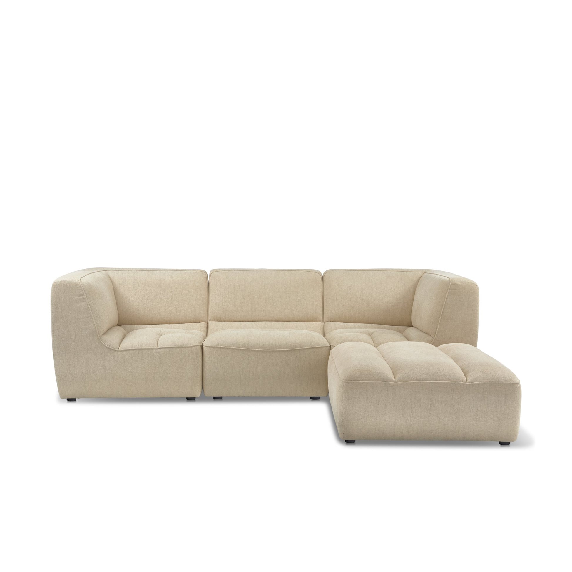 Muonist Sofa Ecru Combi 6 Right