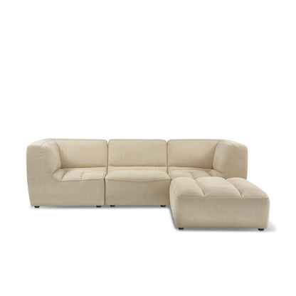 Muonist Sofa Ecru Combi 6 Right