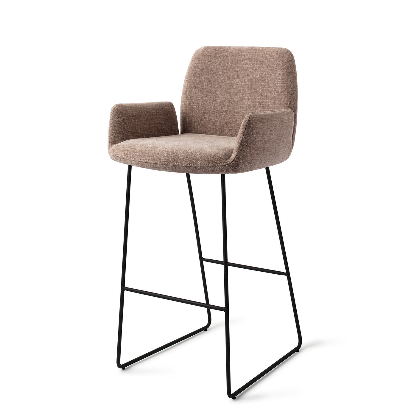 Misaki Bar Chair Mocha Mist Slide Bar (75 cm)
