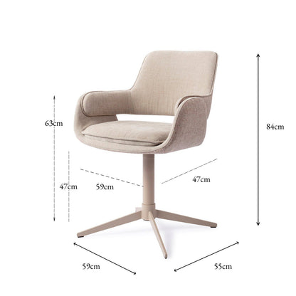 Oketo Dining Chair Driftwood Drive