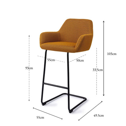 Hiroo Bar Chair Groovy Garam Arch Bar (75 cm)