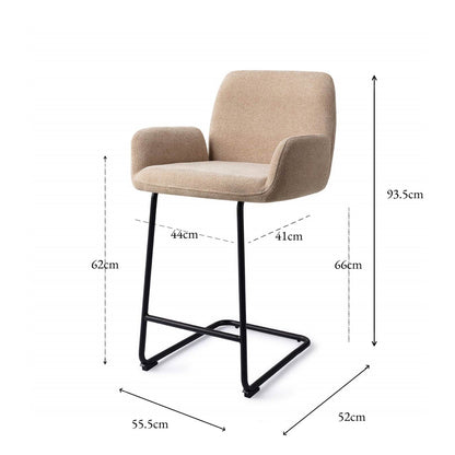 Misaki Bar Chair Funky Fudge Arch Counter (65 cm)