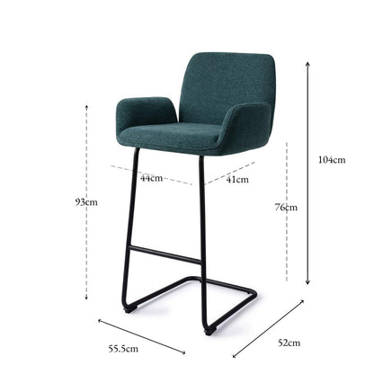 Misaki Bar Chair Merry Mermaid Arch Bar (75 cm)